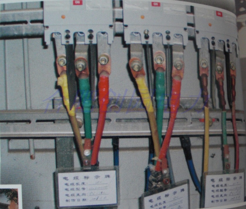 電纜接頭細節圖